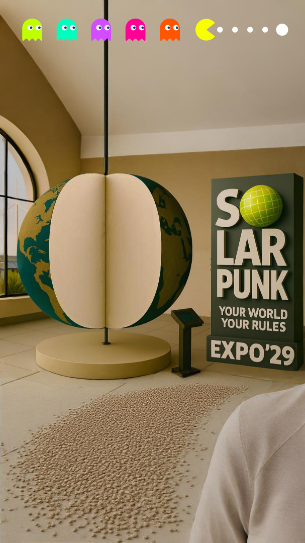 SOLARPUNK

YOUR WORLD
YOUR RULES

EXPO'29